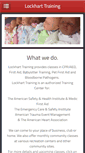 Mobile Screenshot of lockhart-training.com